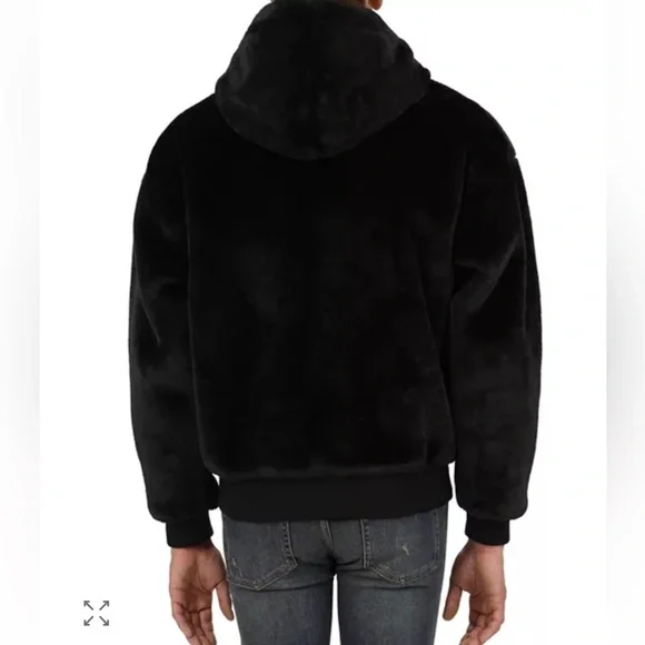 The Kooples Black Fleece Puffer Jacketsize 1 equivalent to size SmallEUC